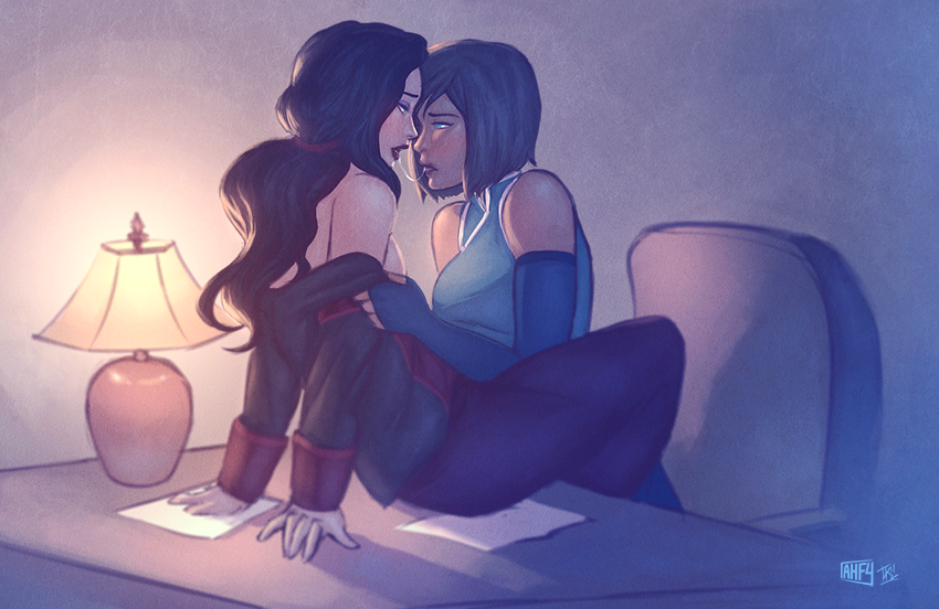 850px x 552px - Well This is Basically Canon Now â€“ Legend of Korra Rule 34 ...