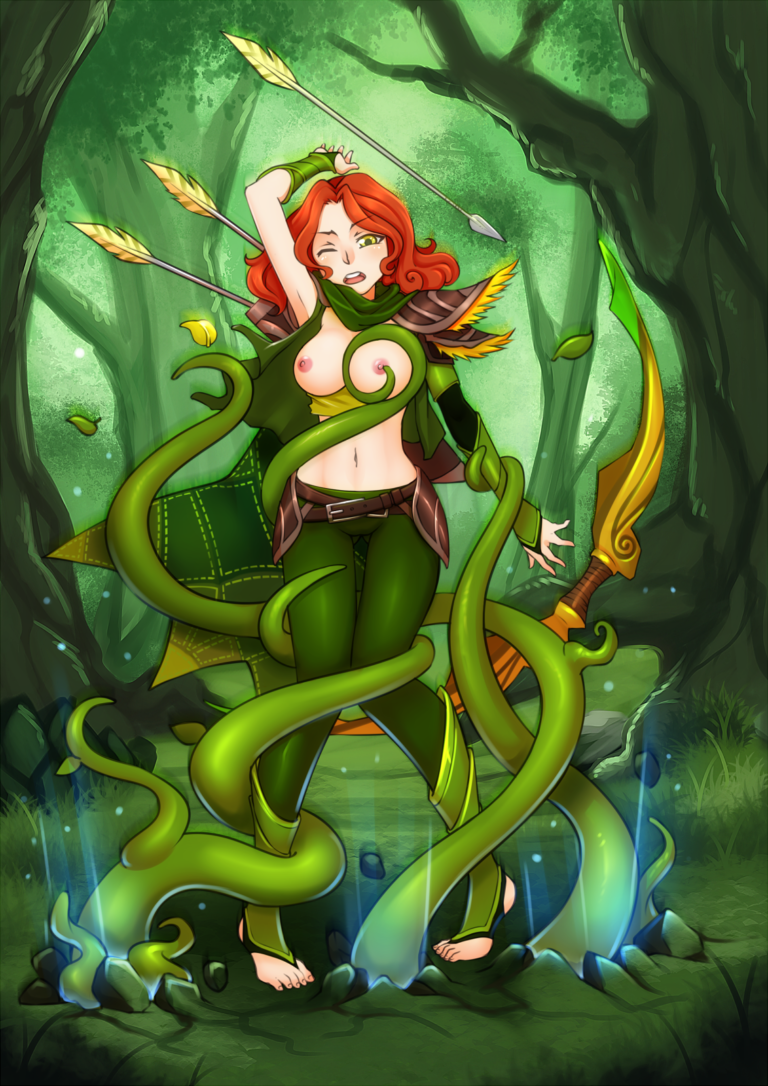 Dota 2s Windranger Rule 34 Nerd Porn