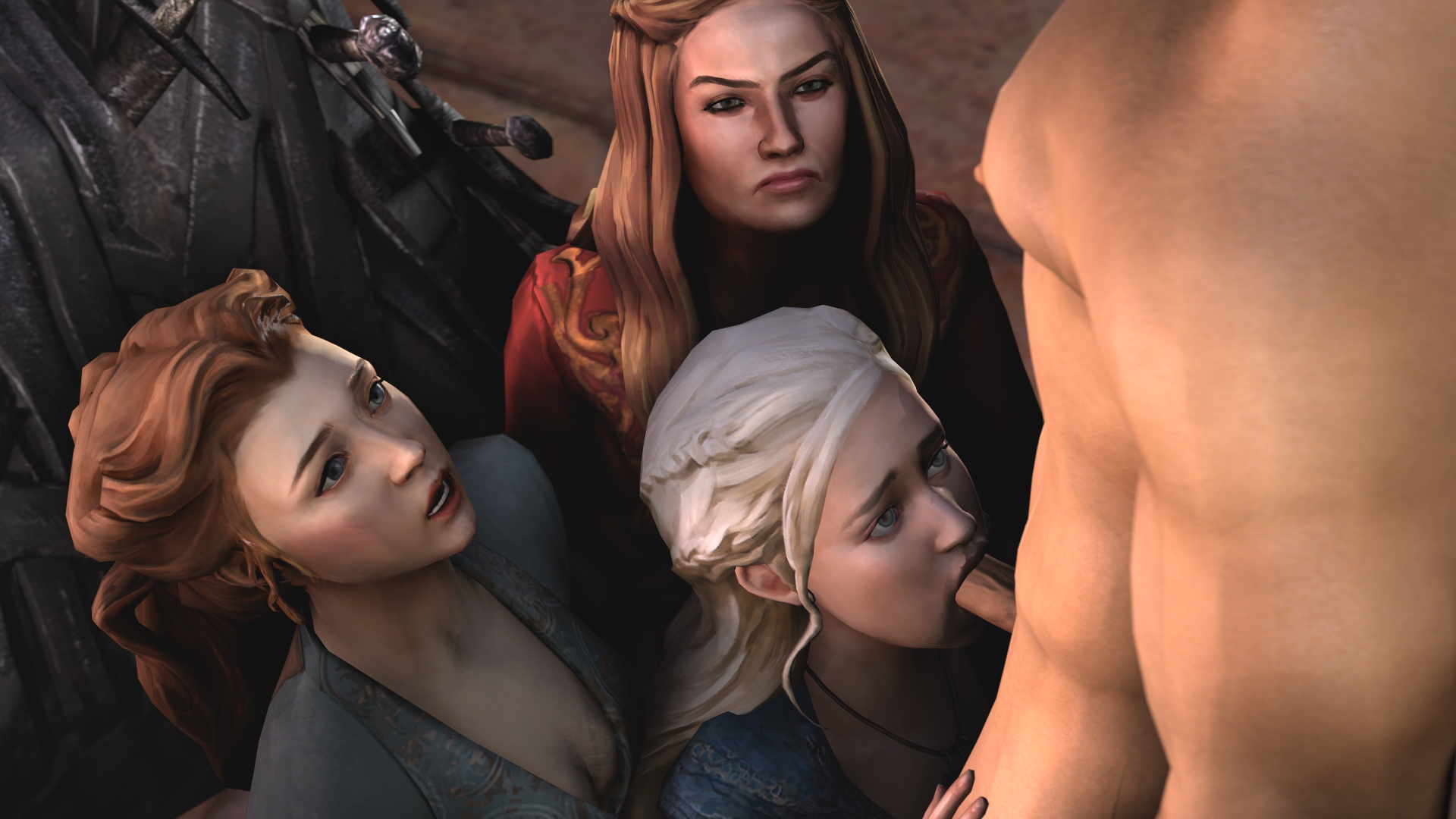 Cersei Porn - Cersei, Daenerys, and Margaery Having Some Fun Together â€“ Nerd Porn!
