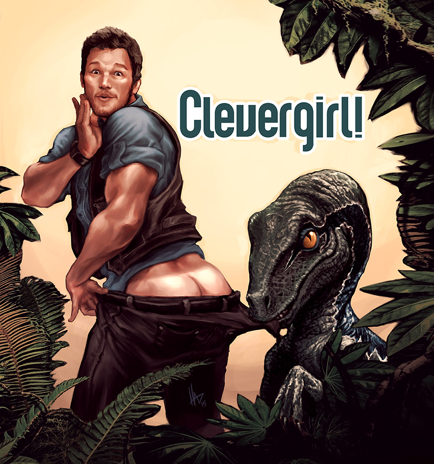 Blue Jurassic World Porn - Clever Girl â€“ Nerd Porn!