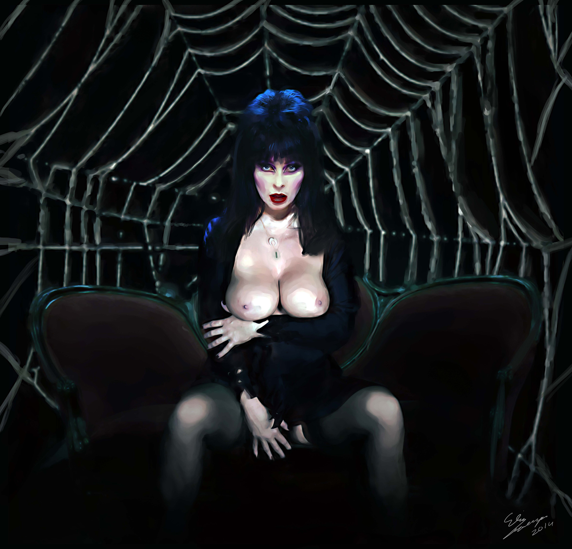 2000px x 1917px - Elvira, Mistress of the Dark Rule 34 [17 Pics!] â€“ Nerd Porn!