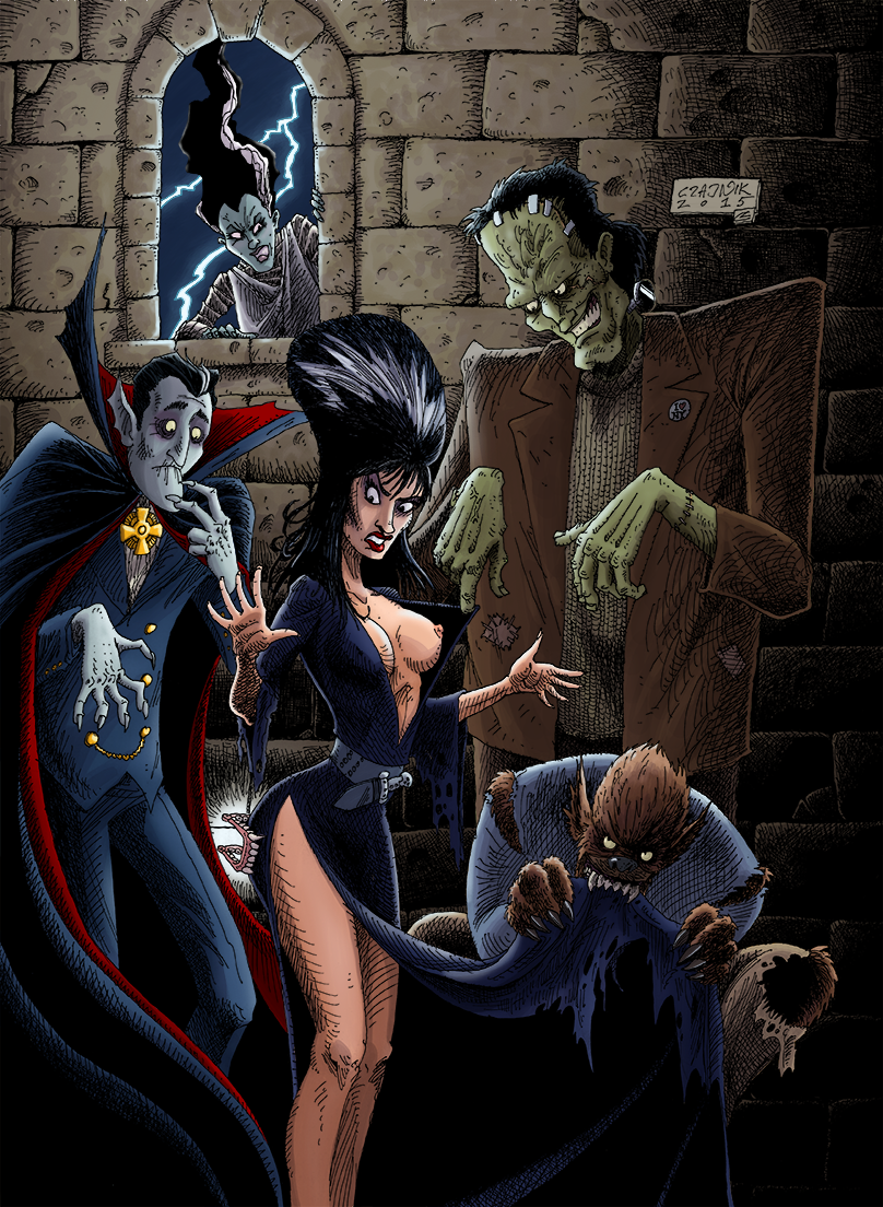808px x 1104px - Elvira, Mistress of the Dark Rule 34 [17 Pics!] â€“ Page 2 â€“ Nerd Porn!