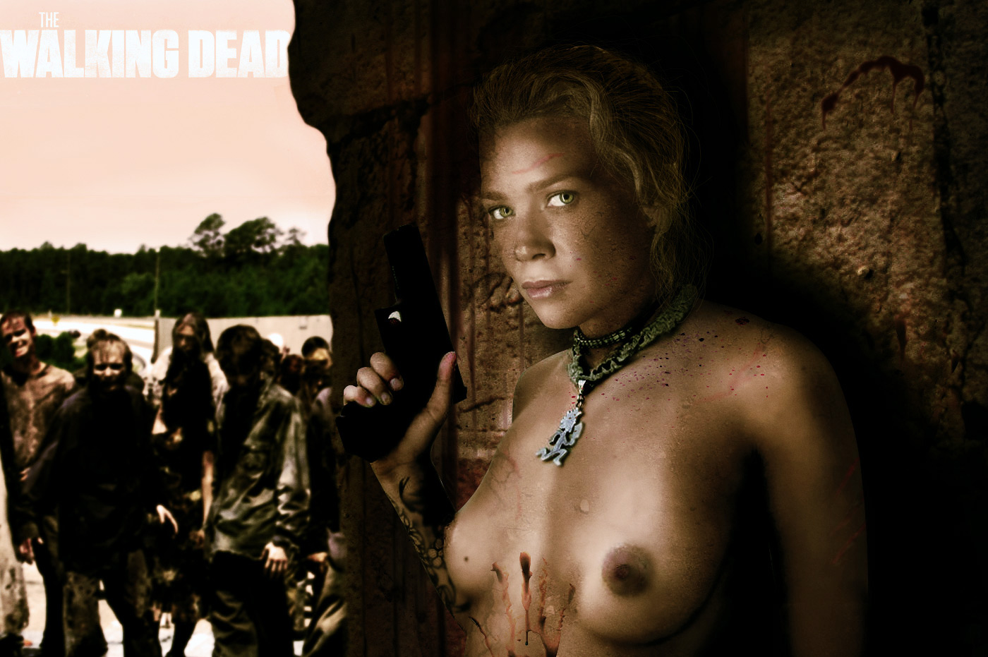 Walking dead andrea porn