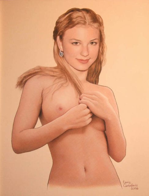 Emily Vancamp Nude Artwork By Ernie Centofanti Pics Page