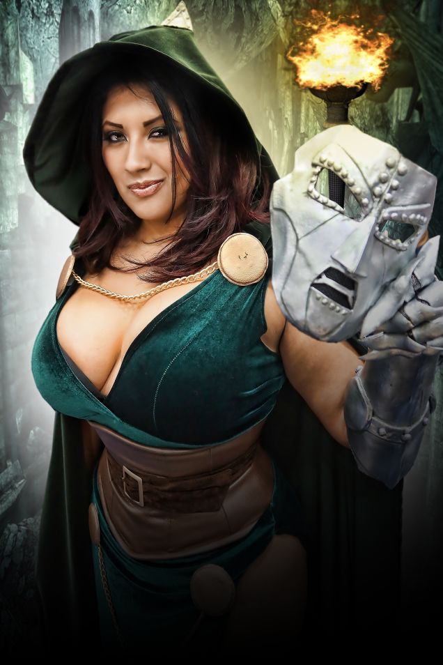 636px x 954px - Ivy Doomkitty as Doctor Doom â€“ Nerd Porn!