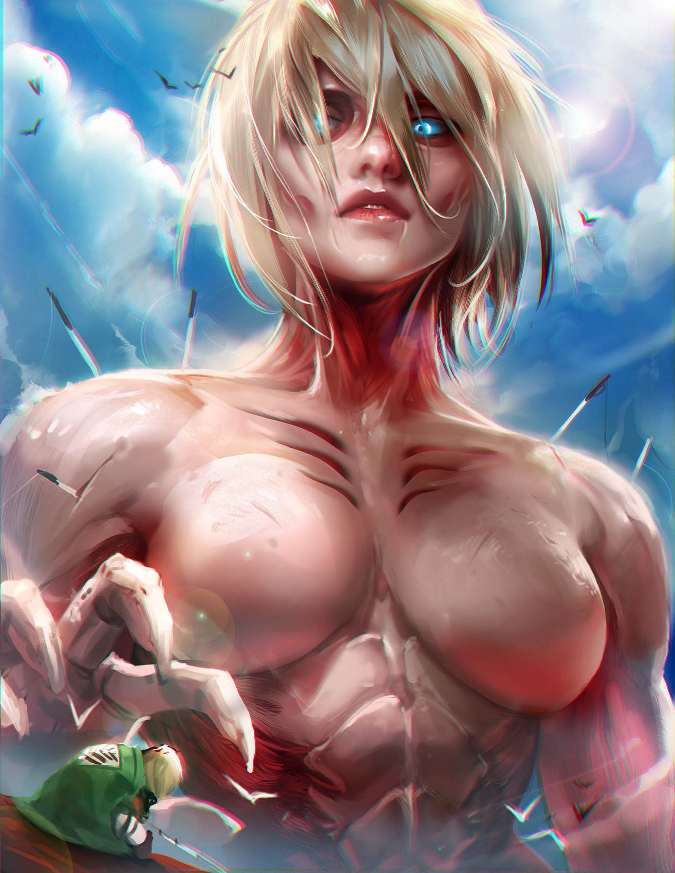 Armin Arlert Porn - The Female Titan from Attack on Titan! [14 Pics] â€“ Nerd Porn!