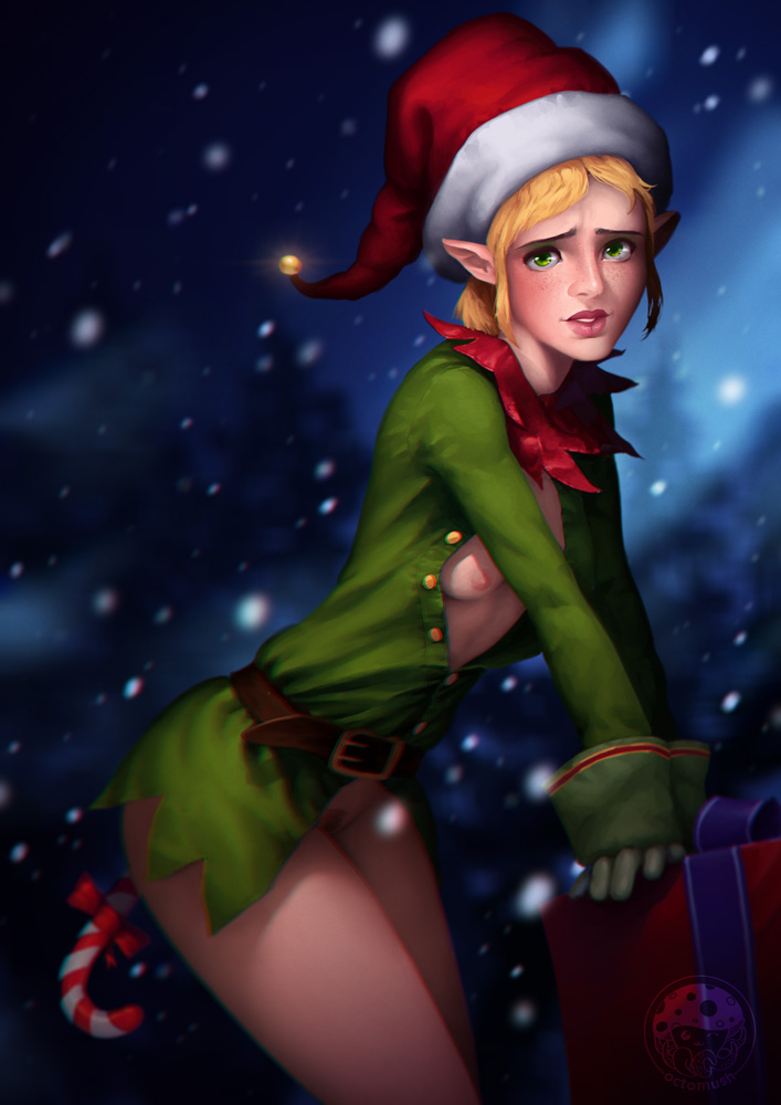 707px x 1000px - Naughty Christmas Elf â€“ Nerd Porn!