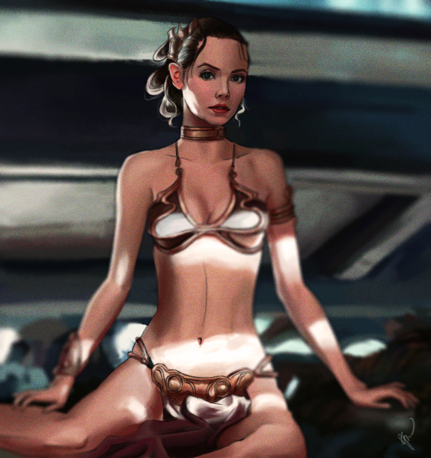 630px x 669px - Slave Rey ~ Star Wars: The Force Awakens Rule 34 â€“ Nerd Porn!
