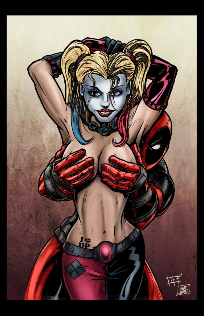 Harley Quinn Porn - Deadpool Helping Handbra For Harley Quinn ~ Marvel Dc Crossover Nerd Porn |  Free Hot Nude Porn Pic Gallery