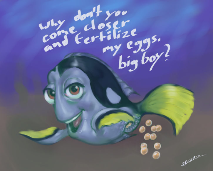 Finding Nemo Cartoon Porn - Finding Dory ~ Pixar Rule 34 [4 Pics] â€“ Nerd Porn!