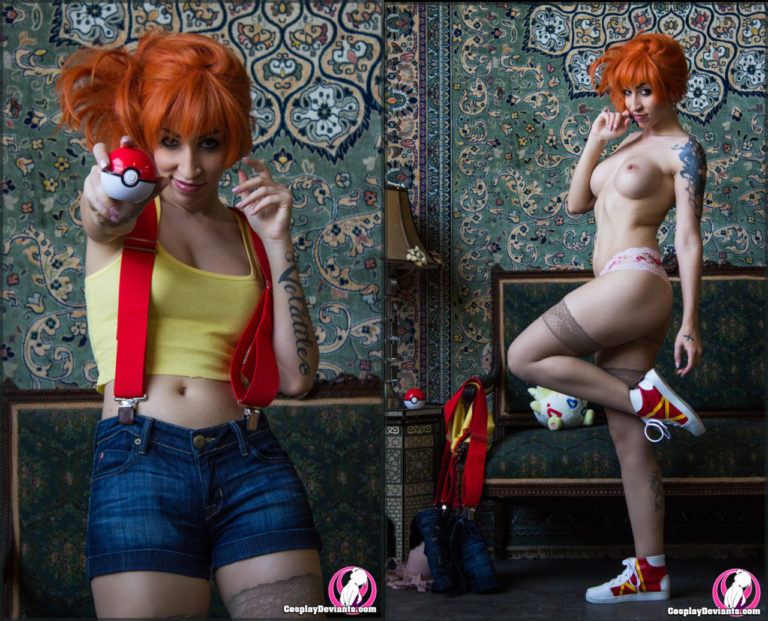 Slutty Misty Sexy Pokemon Cosplay Nerd Porn