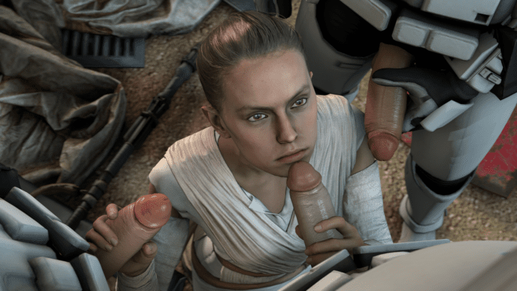 Jedi Porn - More Rey ~ Star Wars: The Last Jedi Fan Art Gallery [22 Pics ...