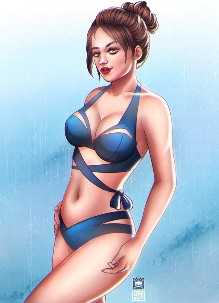Swimsuit Collection ~ Rainbow Six Siege Fan Art By Amimon