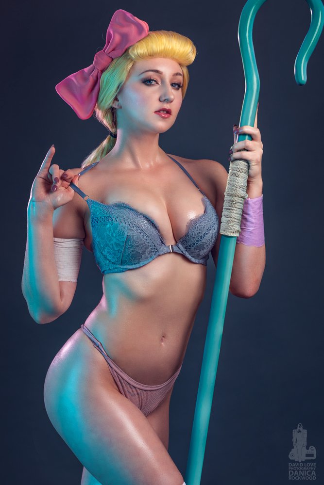 667px x 1000px - Bo Peep Pin-Up ~ Sexy Toy Story Cosplay by Danica Rockwood ...