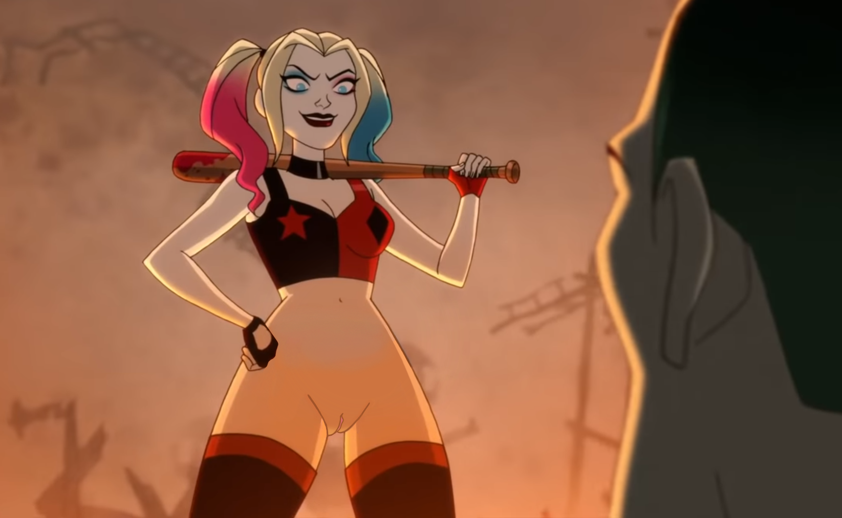 Harley quinn animated nude