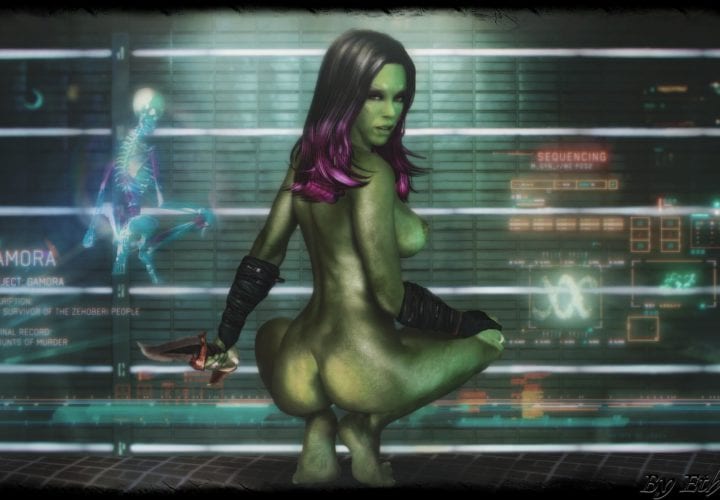 720px x 500px - Gamora â€“ Nerd Porn!