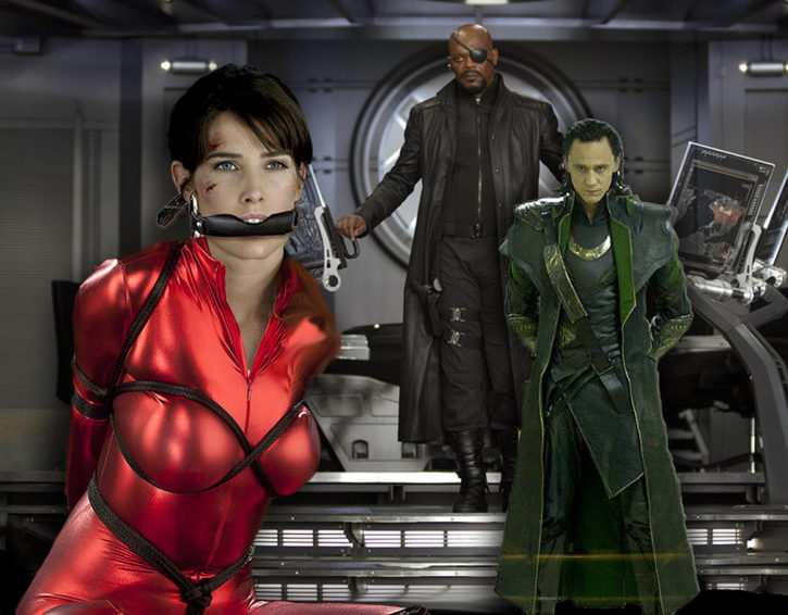 918226 - Avengers Cobie_Smulders Loki Maria_Hill Marvel Nick_Fury Samuel_L._Jackson Tom_Hiddleston fakes unduingtota