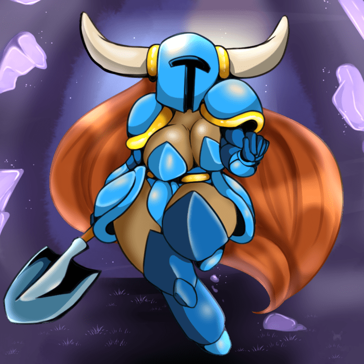 1530701 - Arnachy_Bunny Geeflakes Rule_63 Shovel_Knight Shovel_Knight_(character)