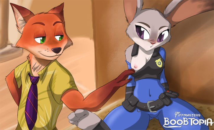 053_Lt._Judy_Hopps Nick_Wilde Zootopia yiffmasters