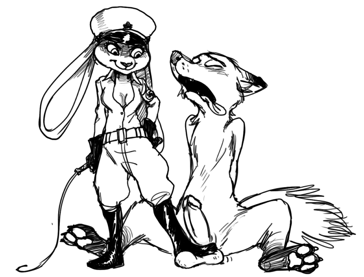 135_002_Lt._Judy_Hopps Nick_Wilde Zootopia